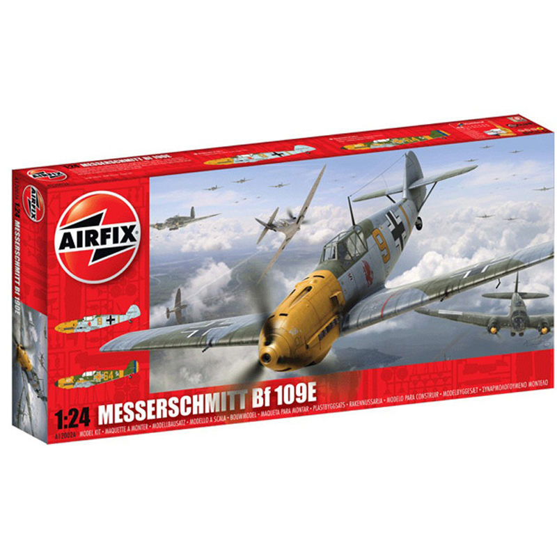 Airfix Messerschmitt Bf109E (Scale 1:24) Model Kit NEW | EBay