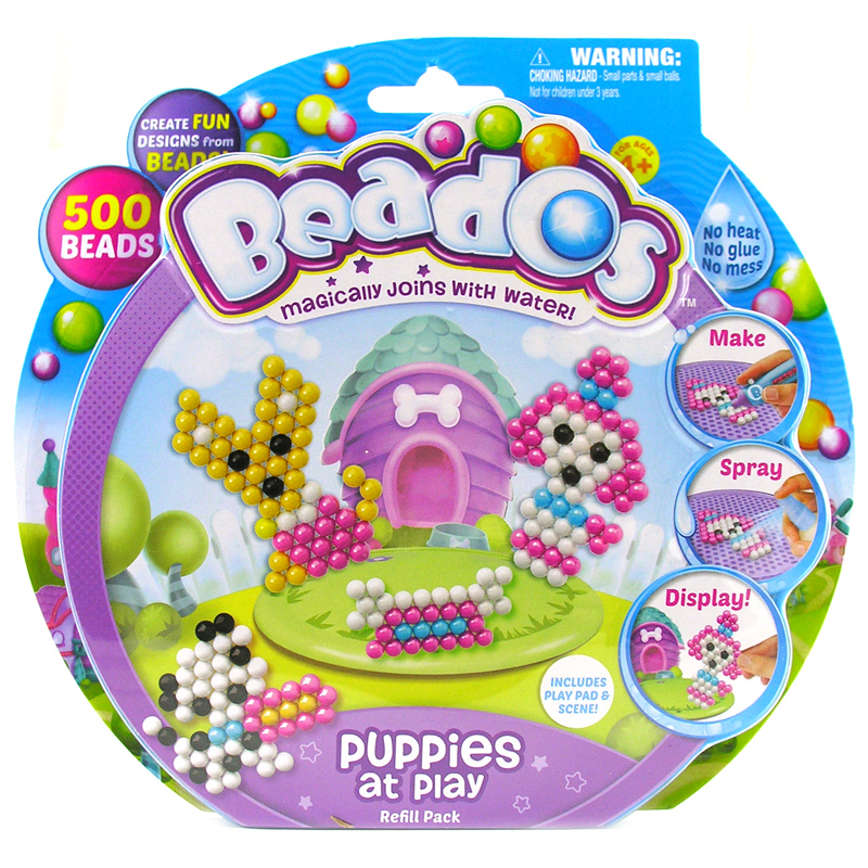 Beados Themed Refill Pack (500 Piece) Choice of Themes One Supplied NEW ...