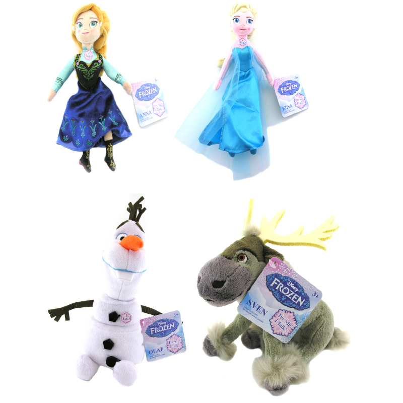 frozen talking plush