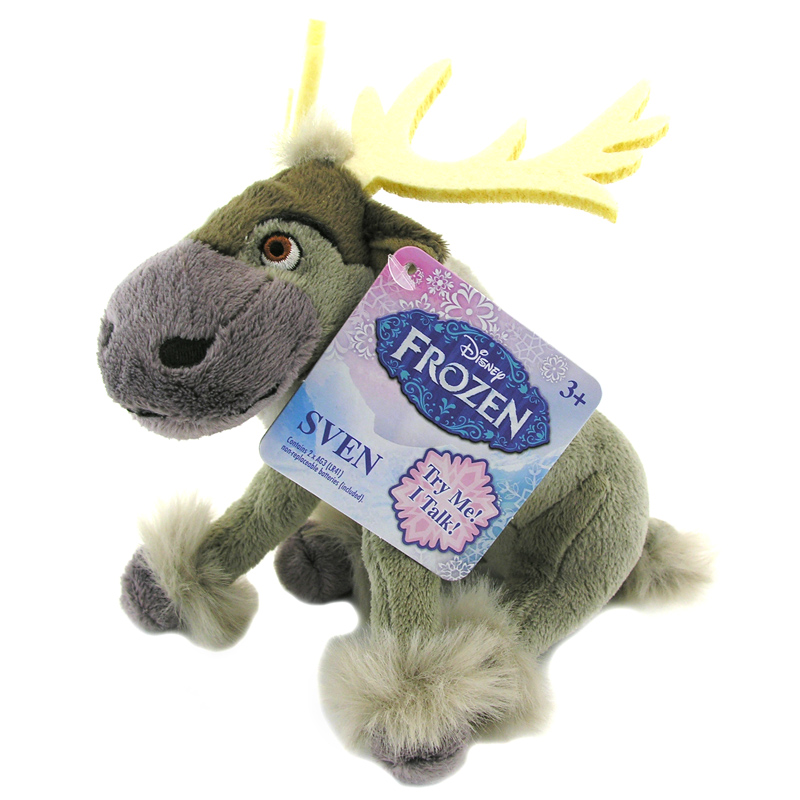 frozen talking plush