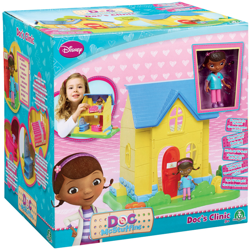 doc mcstuffins clinic for stuffed animals and toys game