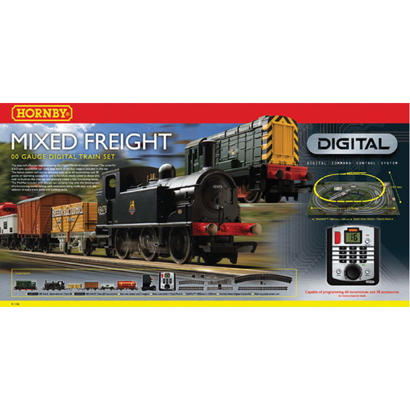 Mixed Freight Digital Set R1126 from Hornby | WWSM