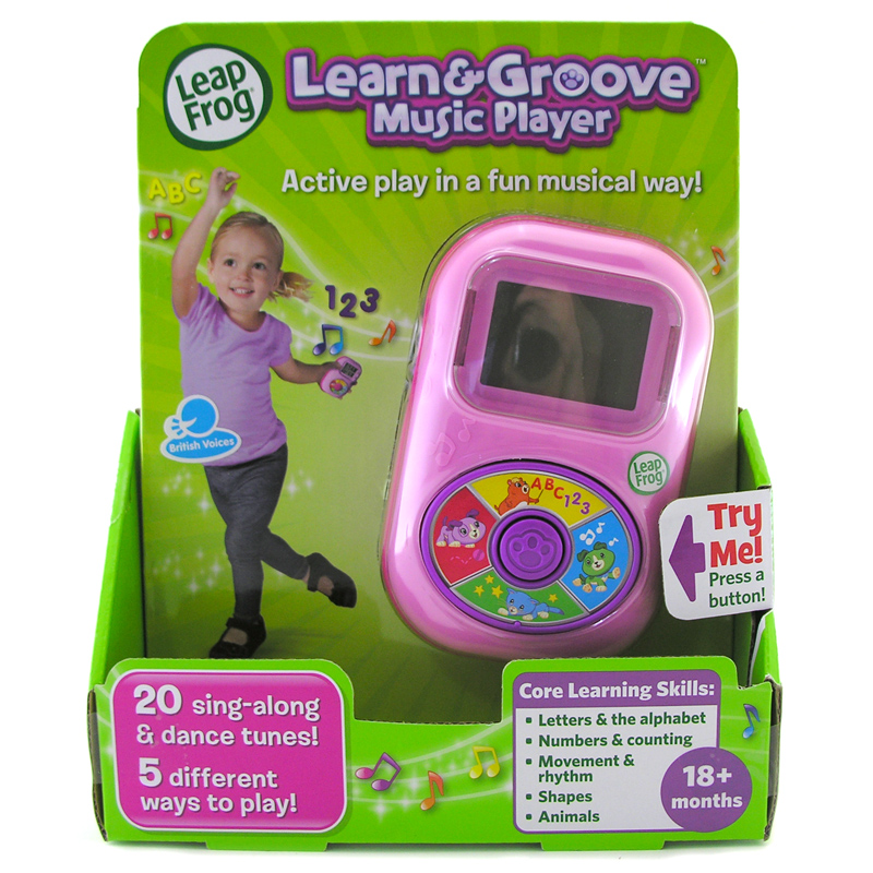 Leapfrog Learn & Groove Music Player Choice of Colours One Supplied NEW