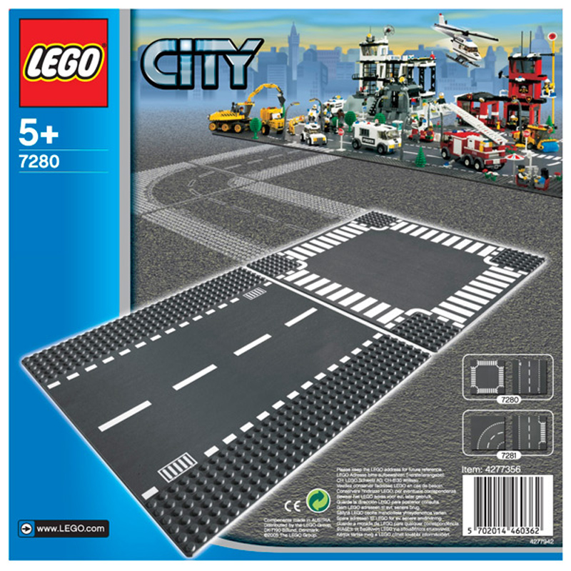 Lego City Straight & Crossroad Road sections | eBay