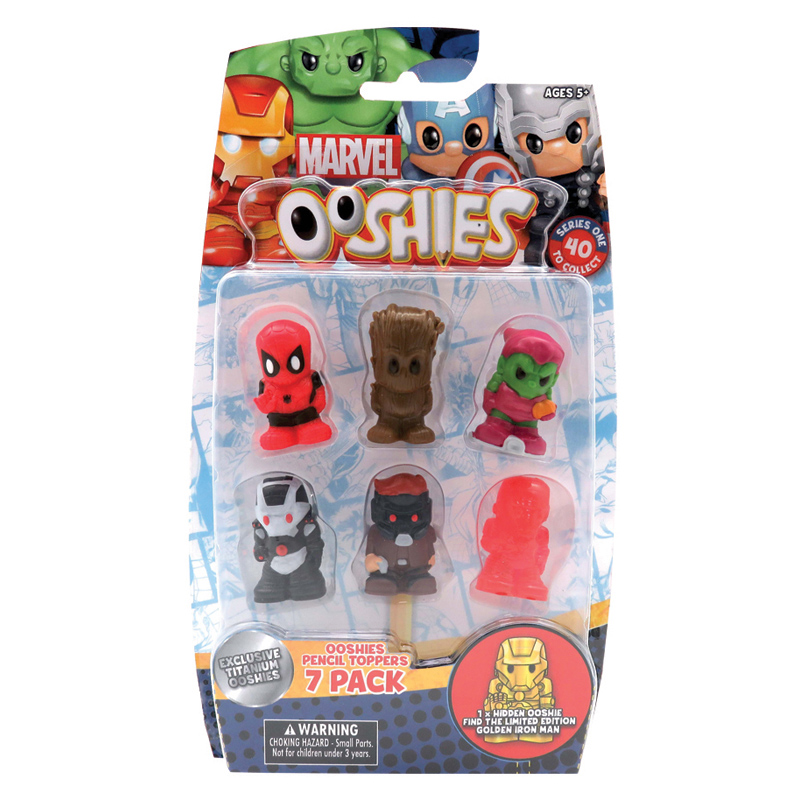 Details about Marvel Ooshies 7 Pack (Series 1) NEW