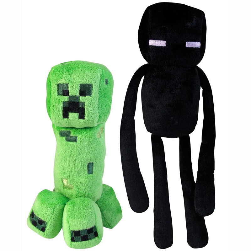 Minecraft 7" Soft Toy Hostile Mobs from Character Options | WWSM