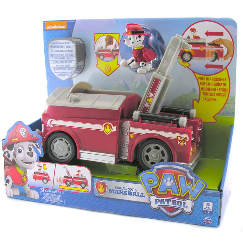 paw patrol dogs and vehicles