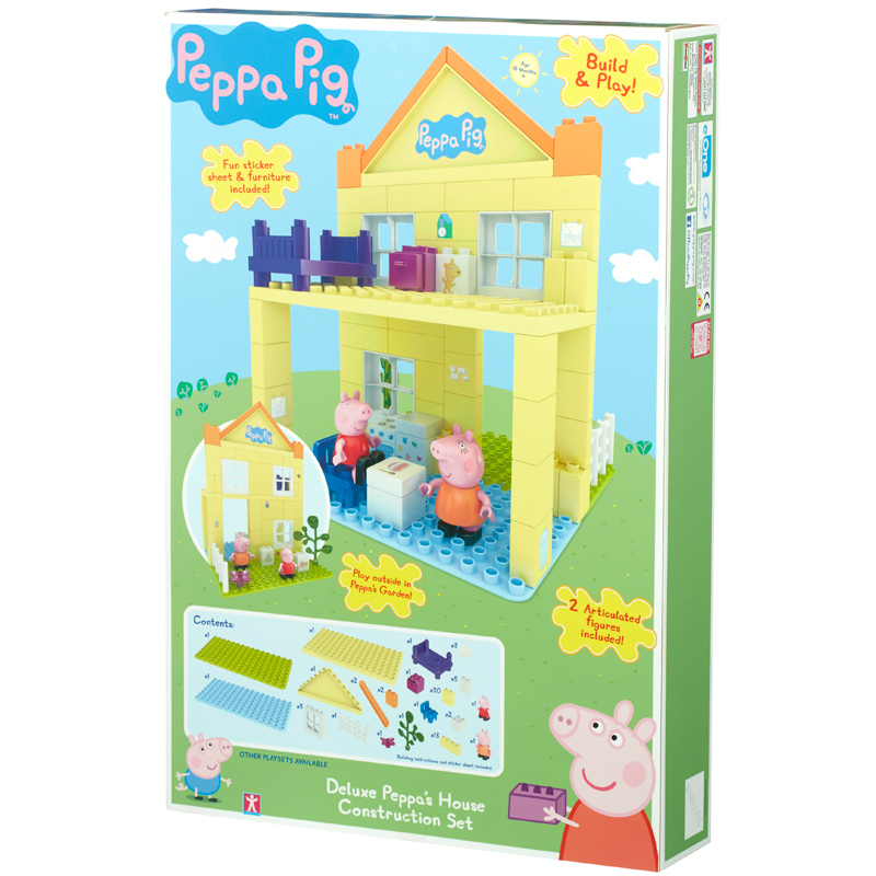 Deluxe Peppa's House Construction Set from Peppa Pig WWSM