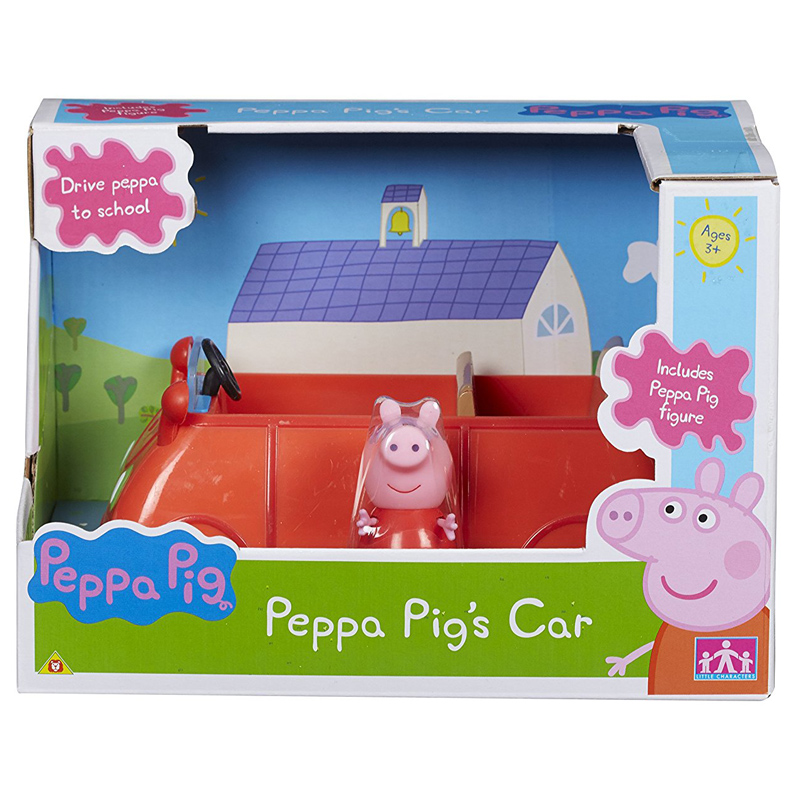 Peppa Pig Vehicle with Figure Family Car & Peppa Figure NEW eBay