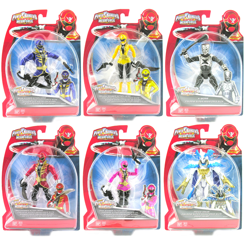 Power Rangers Super Megaforce 15cm Action Figure Choice Of Figures One 