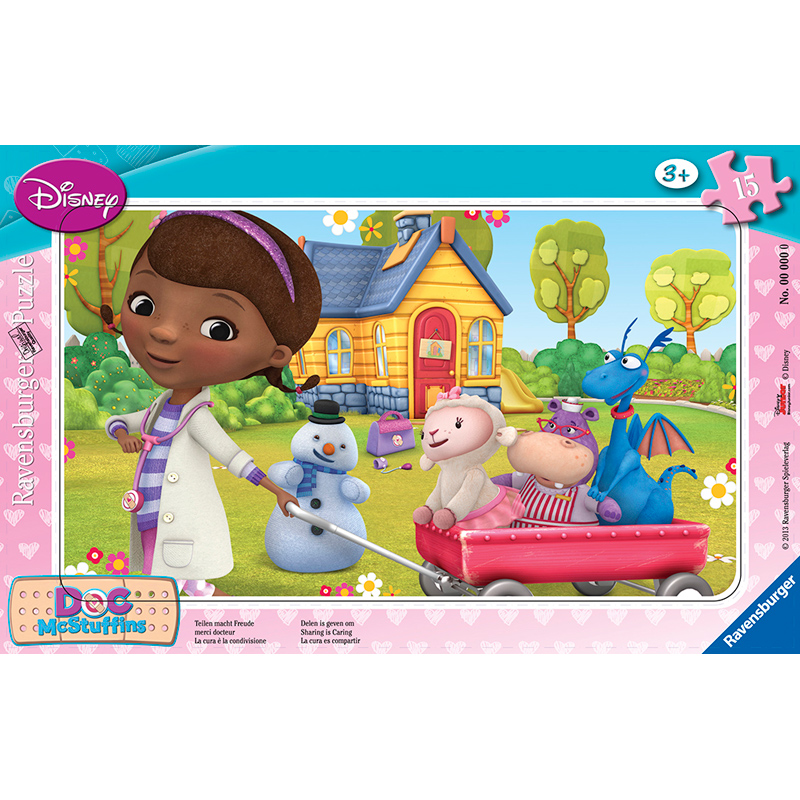 Ravensburger Doc Mcstuffins 15 Piece Frametray Jigsaw Puzzle eBay