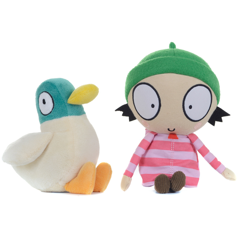 sarah and duck soft toy