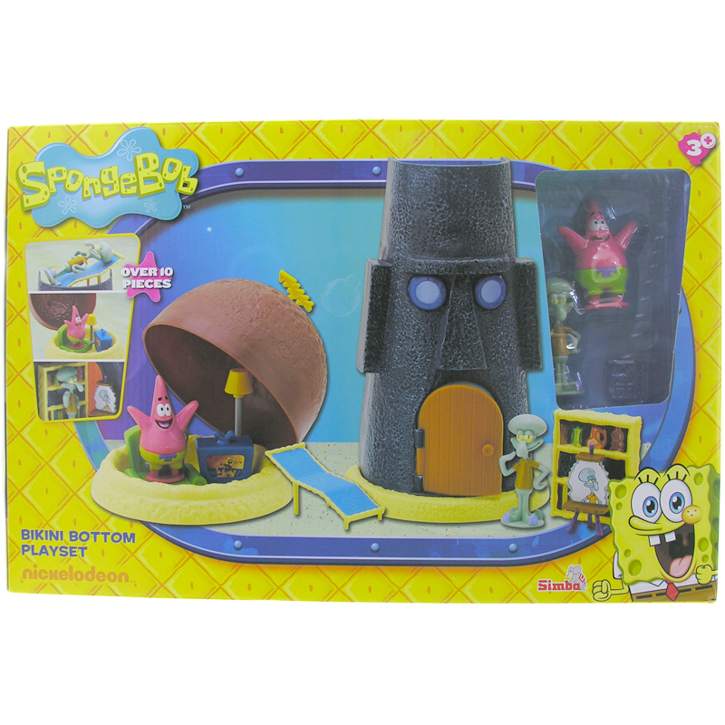 Spongebob Squarepants Bikini Bottom Playset New Ebay