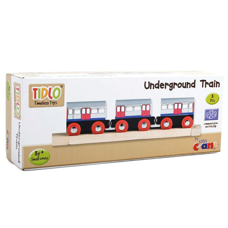Underground Train from Tidlo Timeless Toys | WWSM