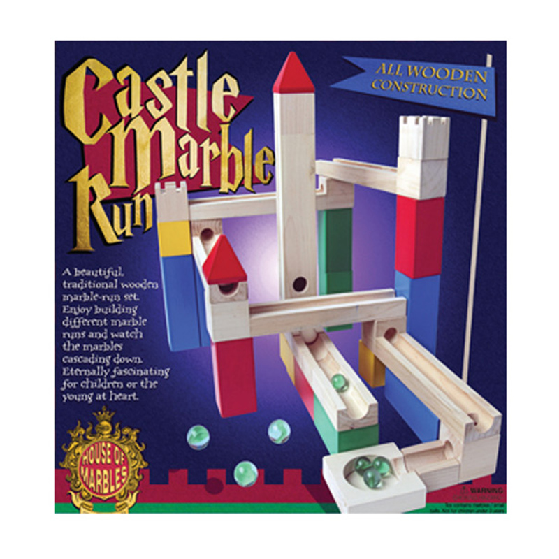  : House of Marbles Wooden Castle Marble Run (with FREE UK DELIVERY
