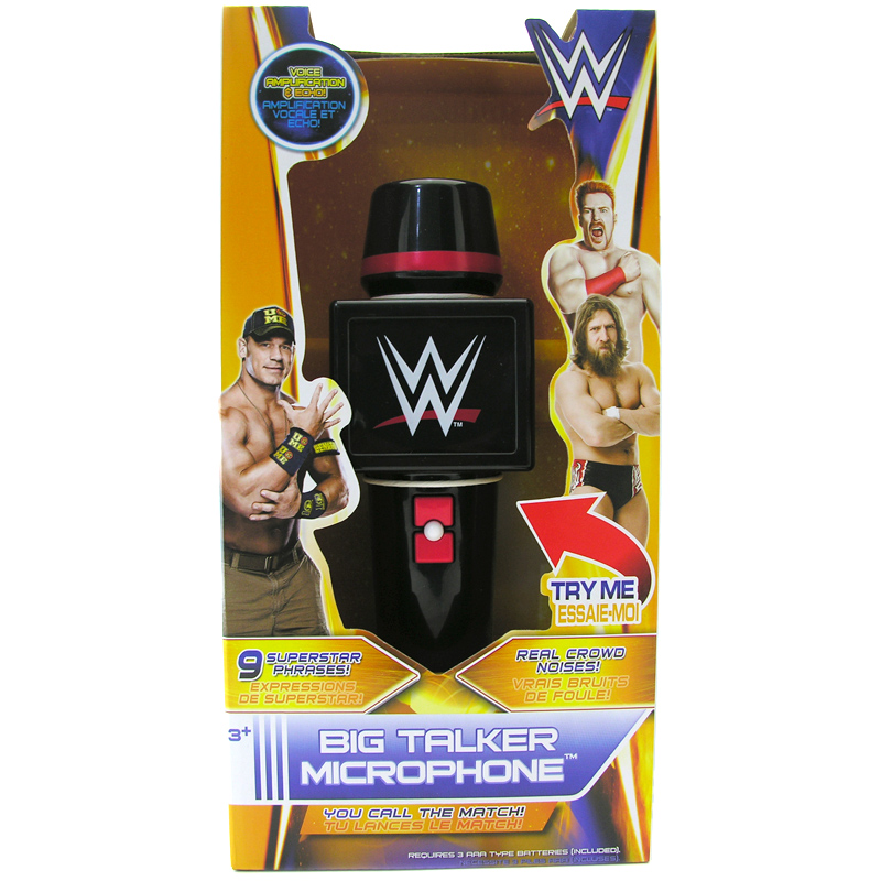 wwe action figure microphone